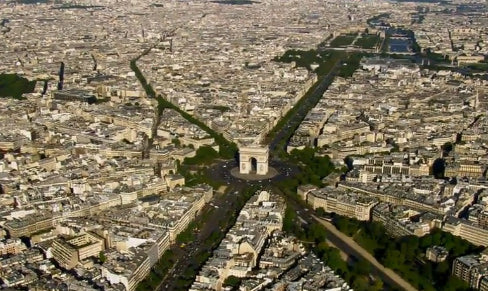 Paris vu du Ciel de Yann Arthus-Bertrand