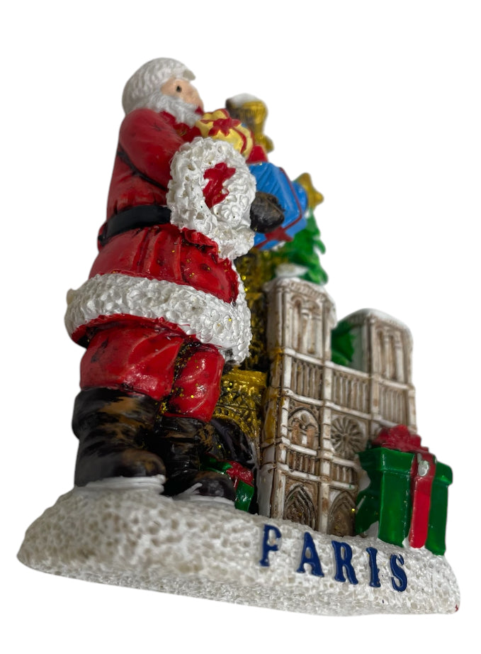 Imán Notre Dame de París Papá Noel