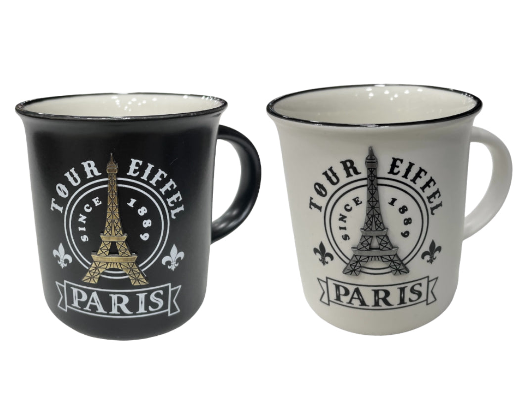 Tasse à Café Paris - Blanc, 25 Cl, Occasion