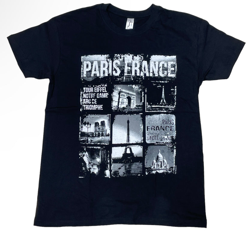 Paris France photo t-shirt