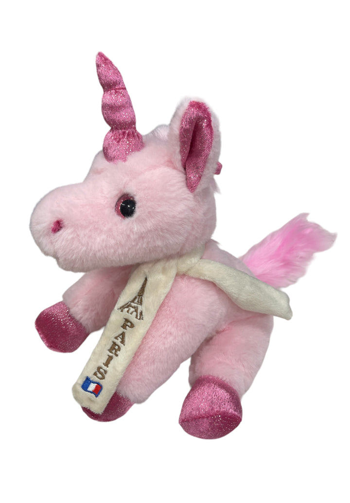 Unicorn Plush Toy Eiffel Tower Paris
