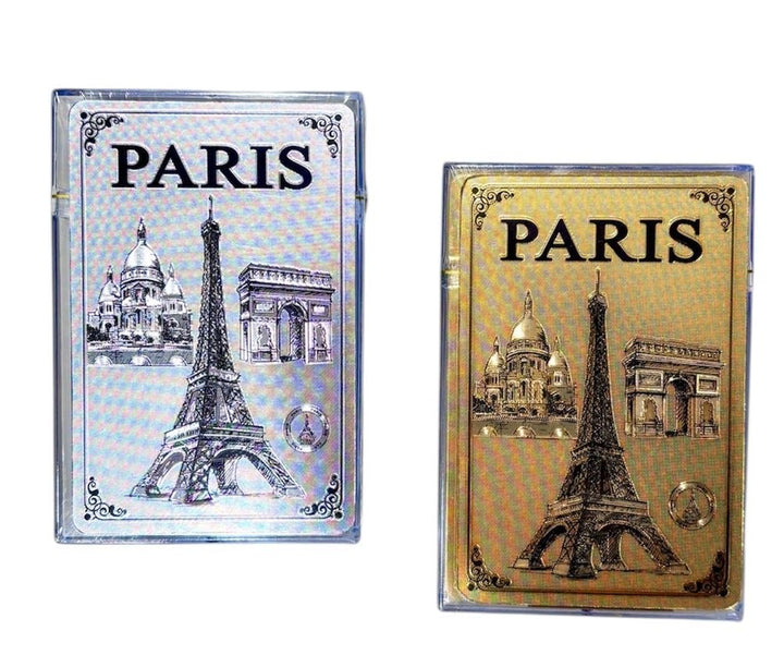 Baraja de Cartas París – Edición Plateada o Dorada