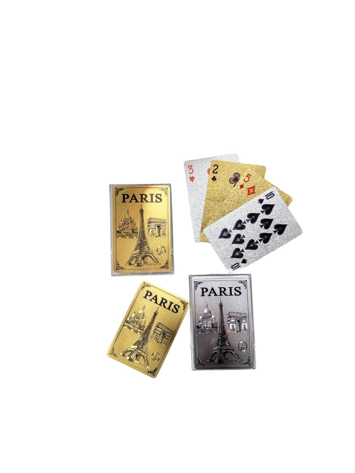 Baraja de Cartas París – Edición Plateada o Dorada