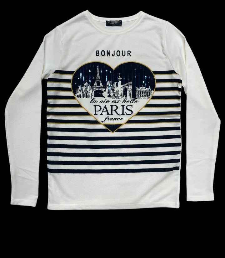 Long sleeve Paris BONJOUR