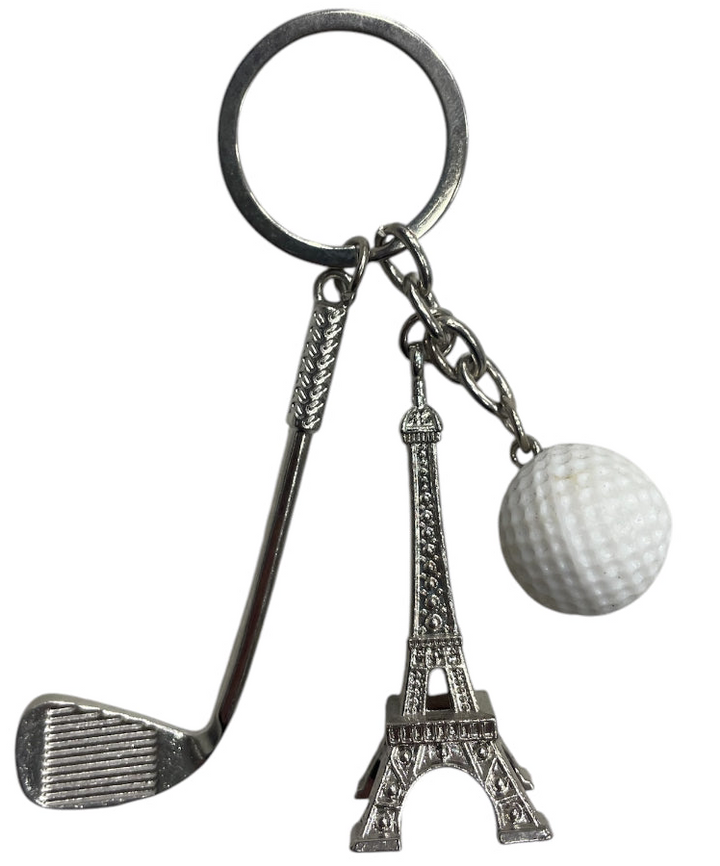 Keychain Eiffel Tower Golf ball