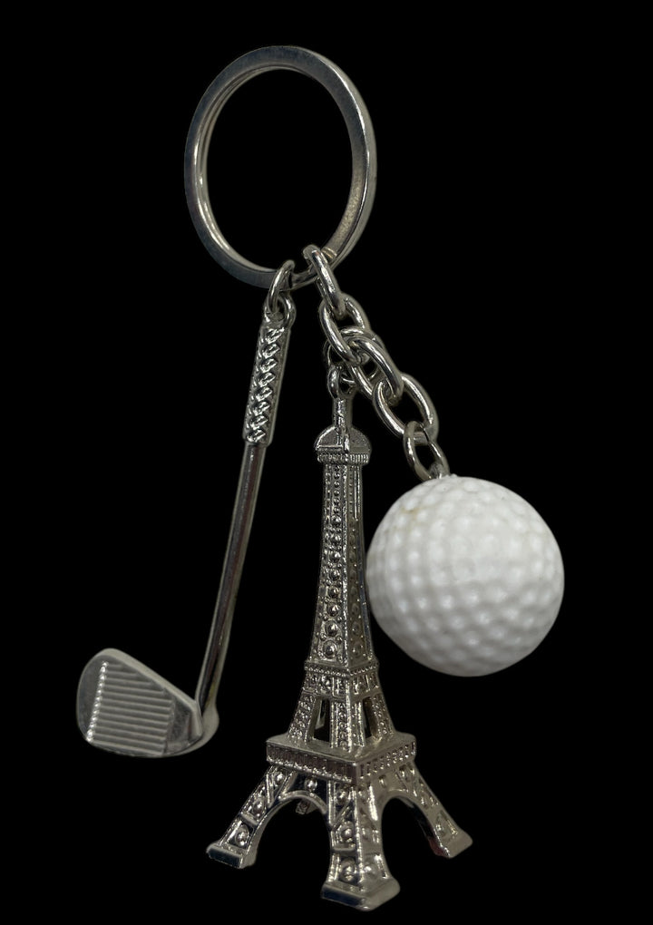 Keychain Eiffel Tower Golf ball