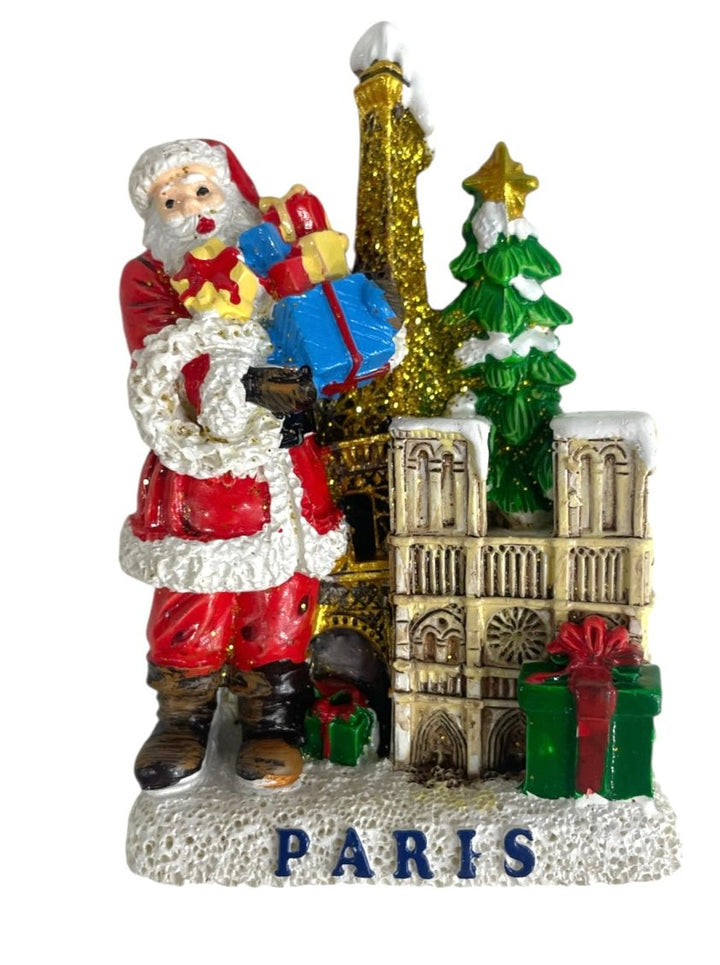 Imán Notre Dame de París Papá Noel