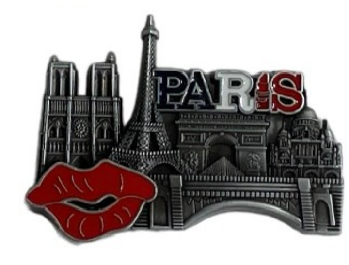 Magnet Paris Tour Eiffel  monuments Bisous