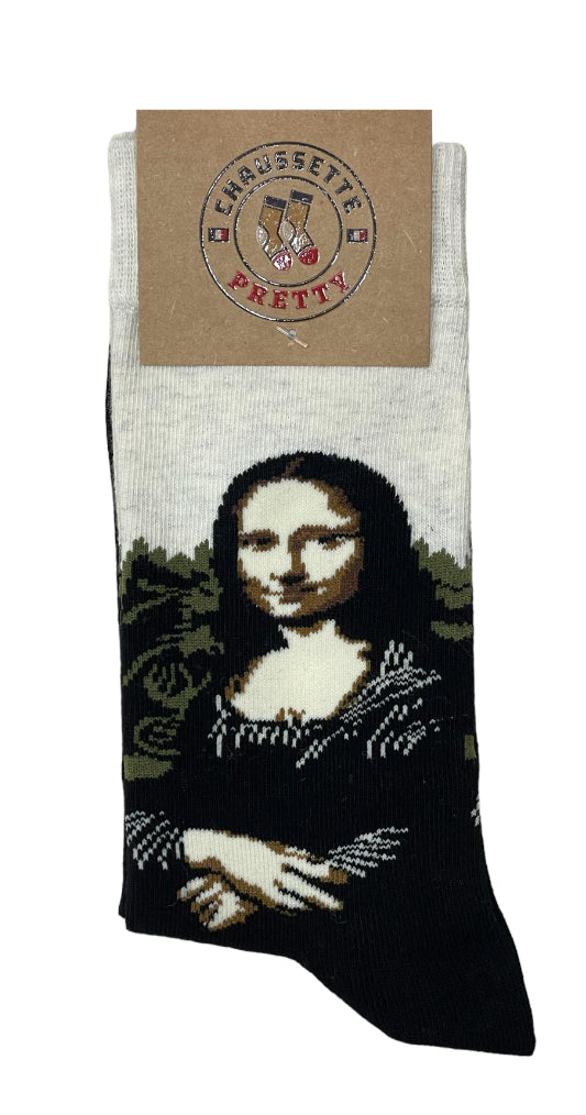 Mona Lisa socks