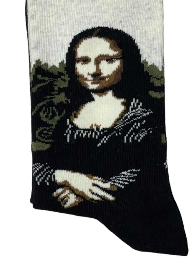 Mona Lisa socks