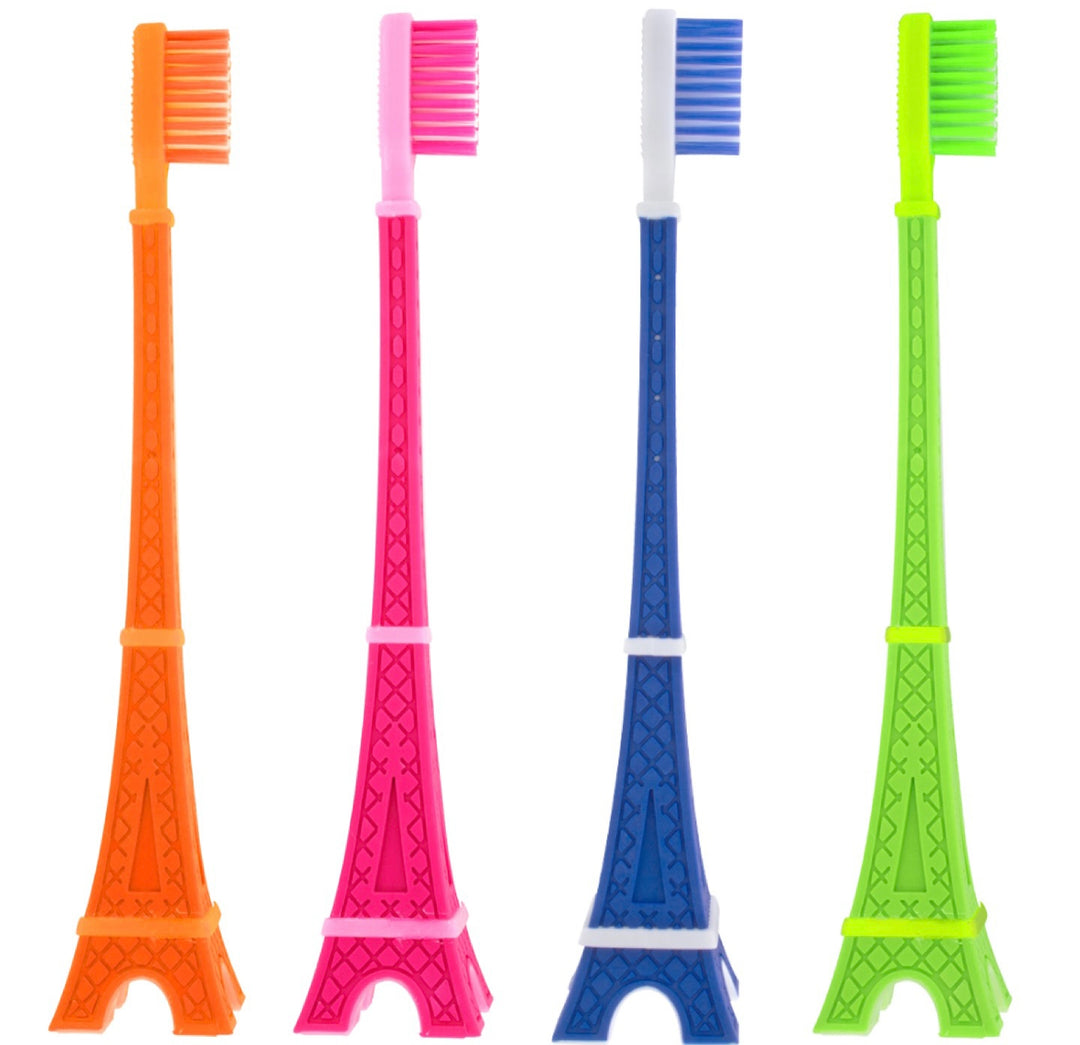Brosse à dents en forme de Tour Eiffel