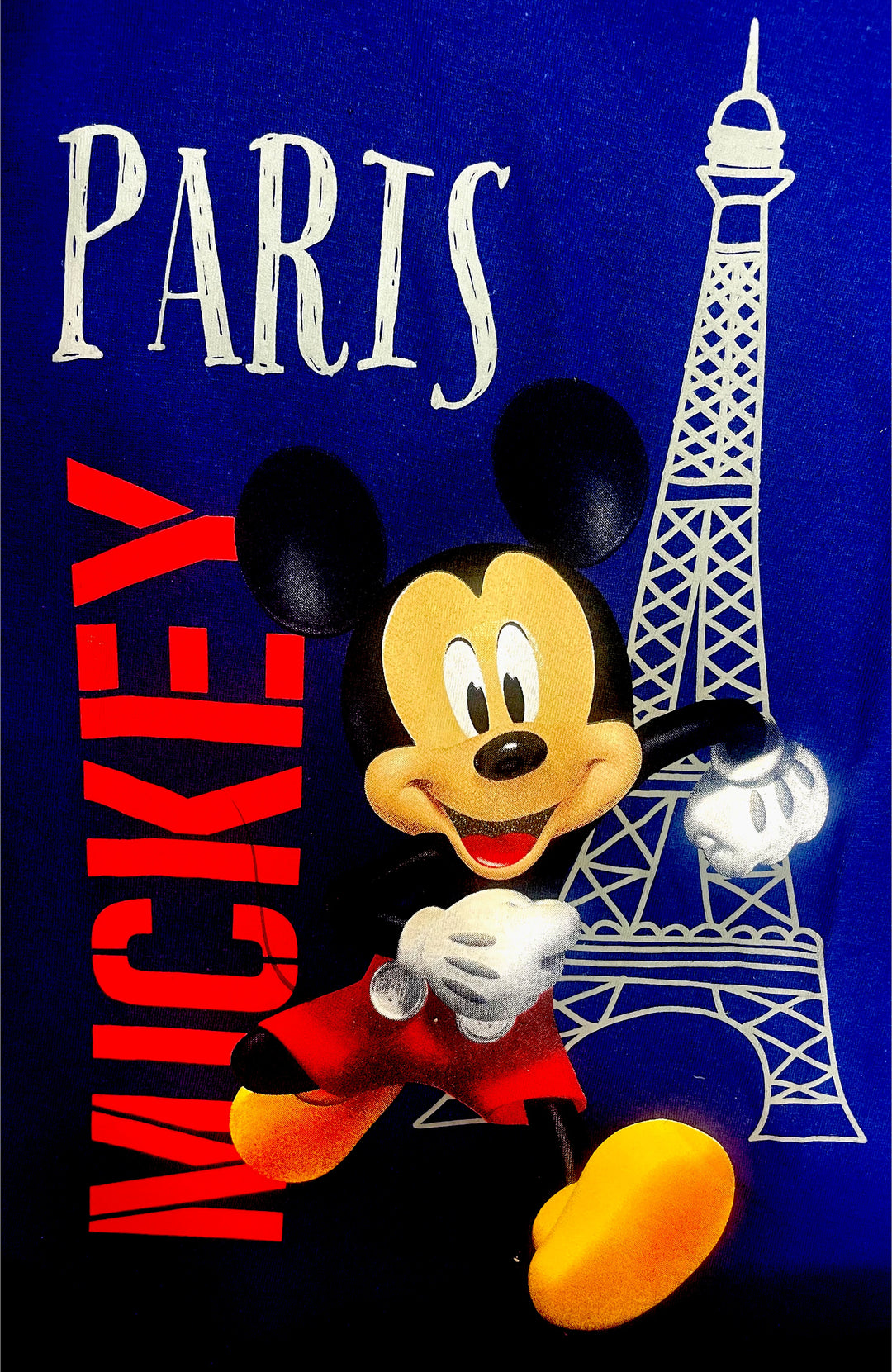 T-shirt Eiffel Tower Mickey Disney