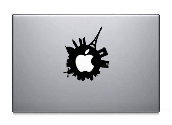 Sticker Macbook Paris