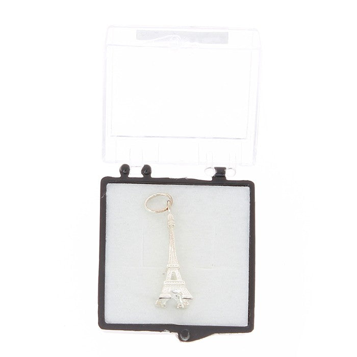 Pendentif tour Eiffel en argent