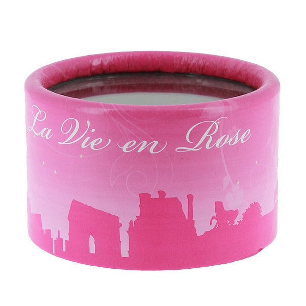 Caja De Música 'La Vie En Rose' - Manivela Manual, Madera Grabada, Medidas 64x52x42 Mm, Regalo Decorativo Clásico