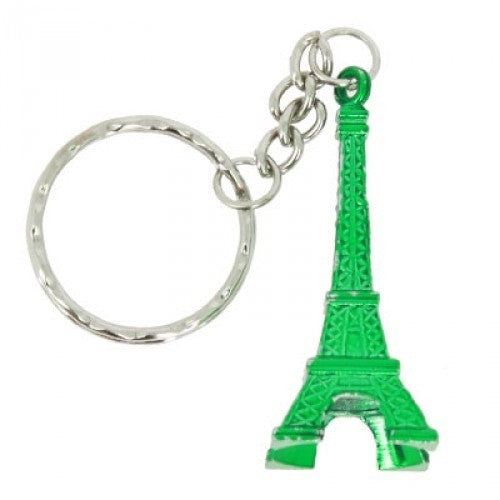 Porte-clés Tour Eiffel vert