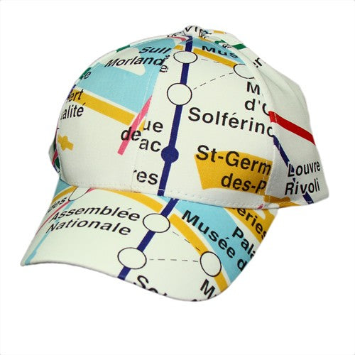 casquette plan metro ratp