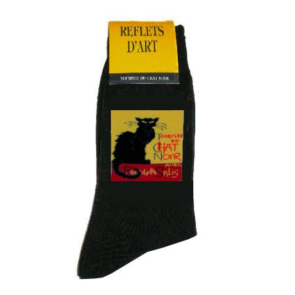Chaussette "La Tournée du Chat Noir"