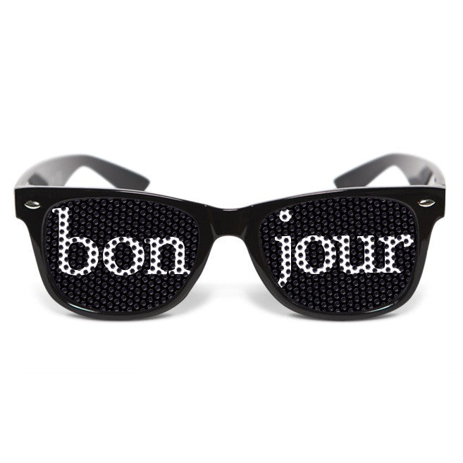 Lunettes de soleil Bonjour