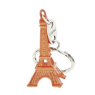 Porte-clés Tour Eiffel Orange