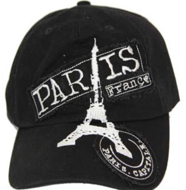 Casquette Paris Capitale Tour Eiffel Brodée