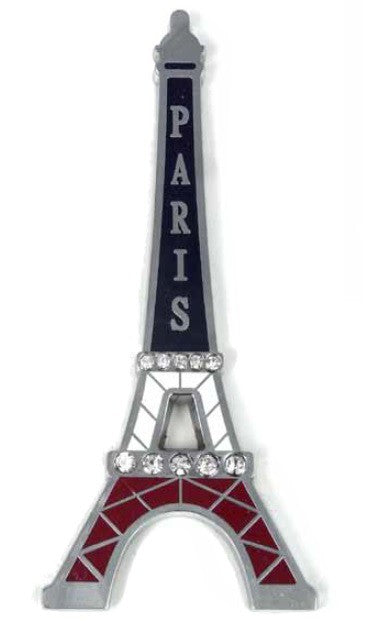 Magnet Tour Eiffel Bleu Blanc Rouge avec Strass