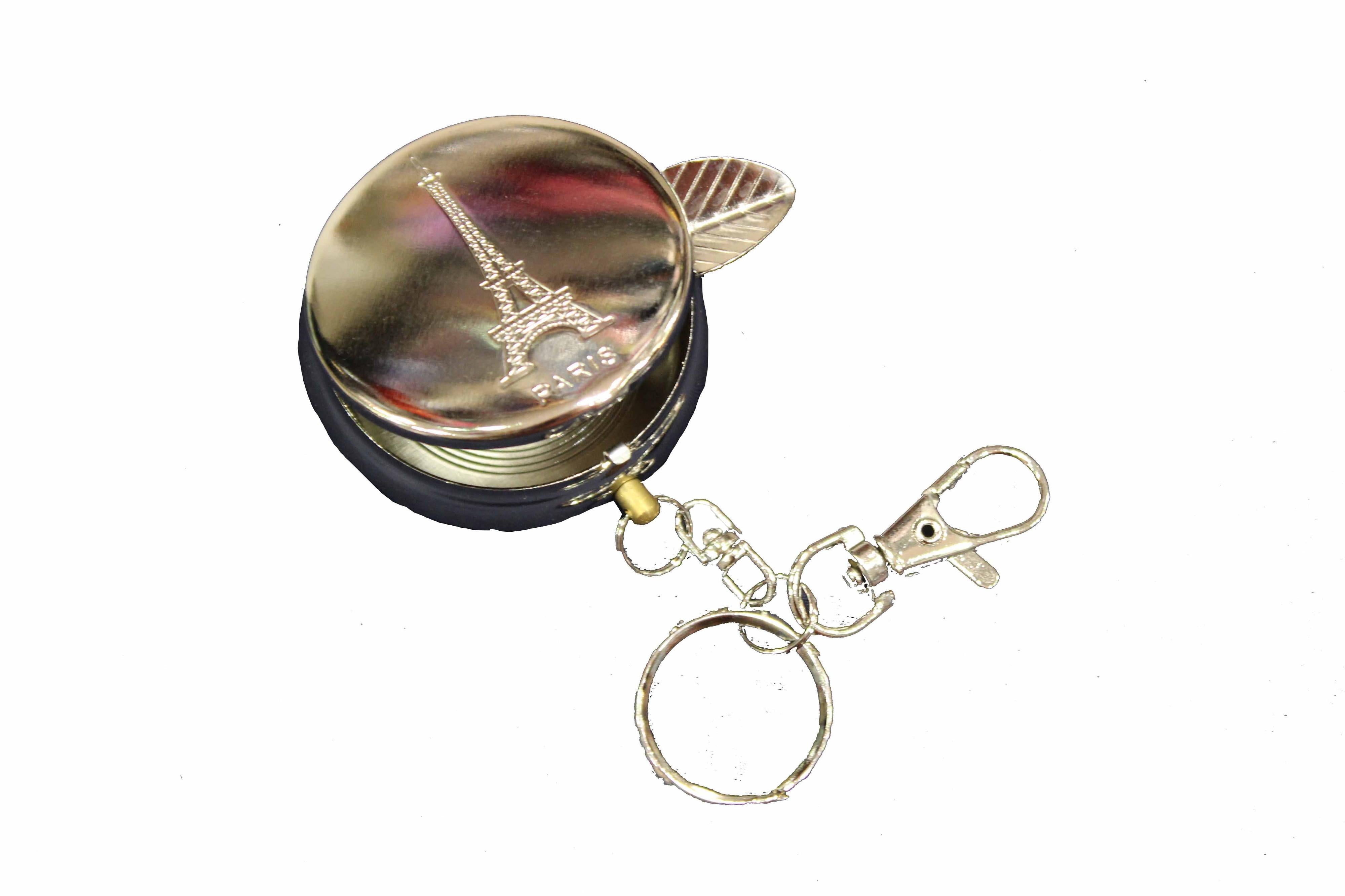 Pocket ashtray Eiffel Tower silver - Souvenirs of Paris, PAR'ICI