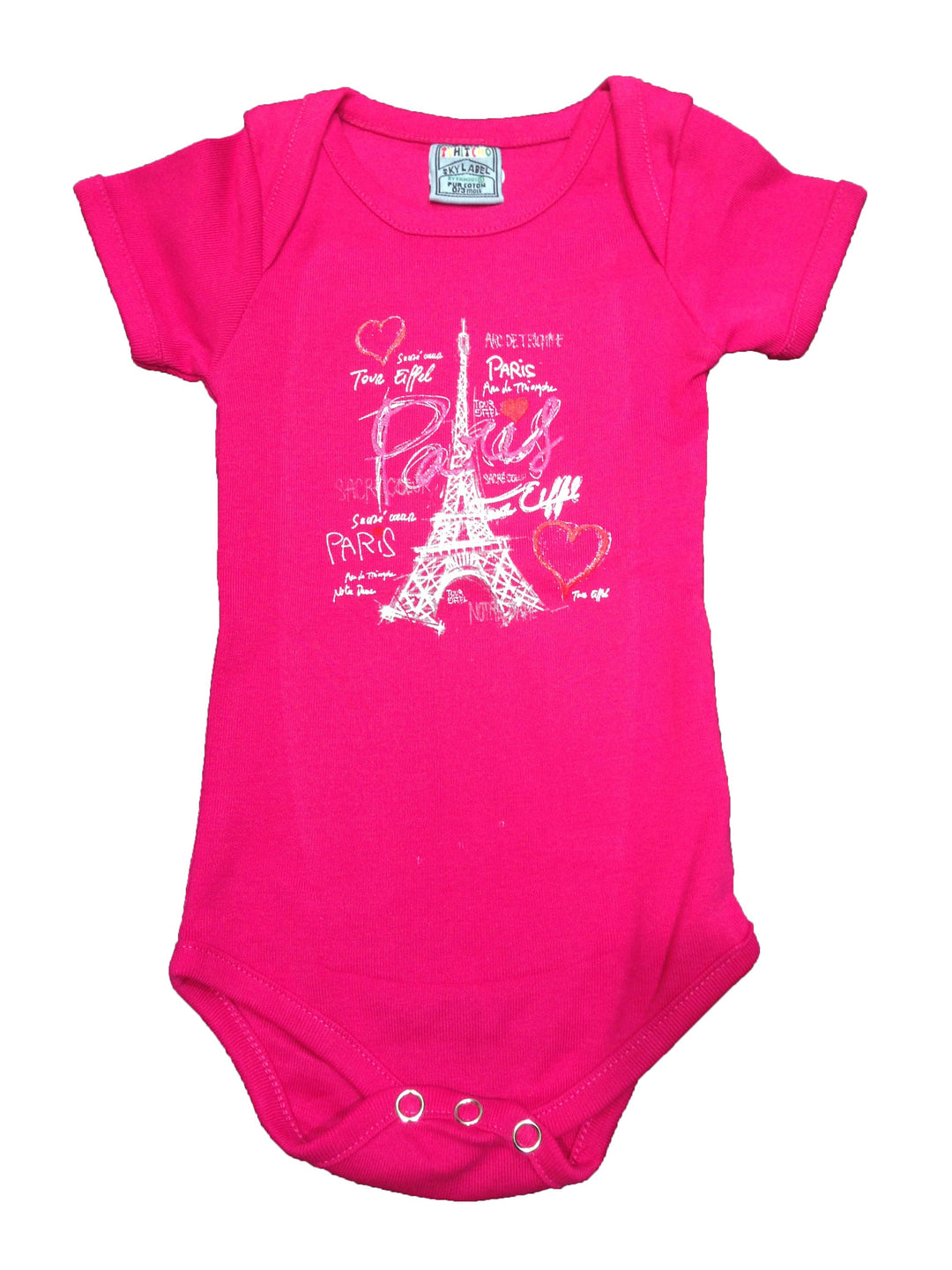 Body Tour Eiffel fushia 