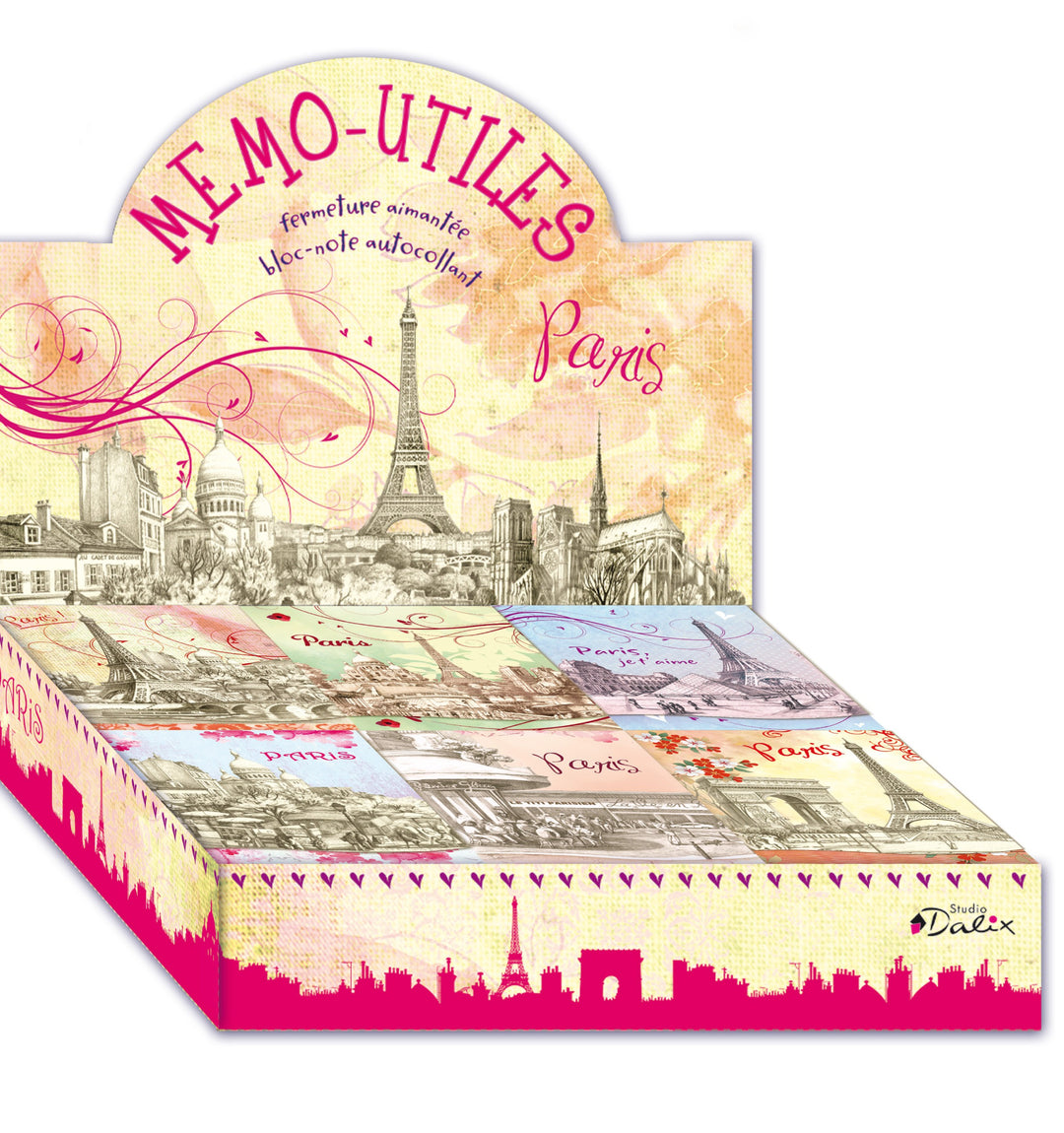 Bloc note monuments de Paris