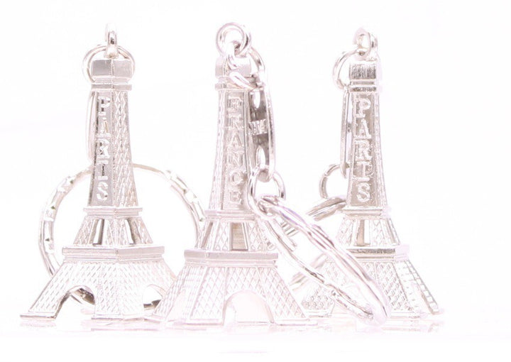 Porte clés tour Eiffel argenté