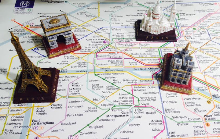 Pack 4 monuments de Paris