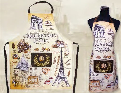 Tablier de Cuisine Boulangerie souvenir de Paris