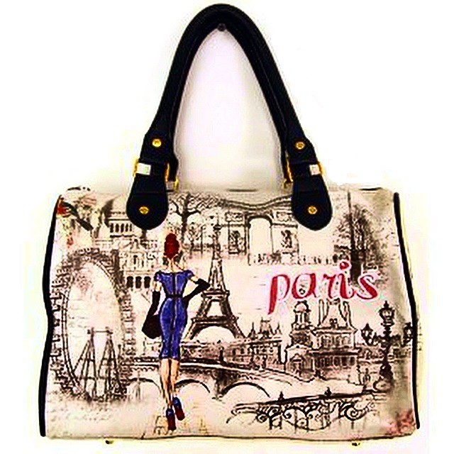 Sac à main "La Parisienne à Paris"