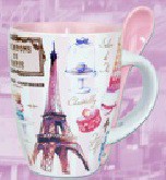 Tasse Tour Eiffel Macaron 