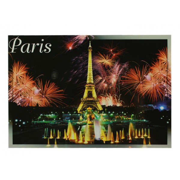 Pack de 10 cartes postale souvenir de Paris