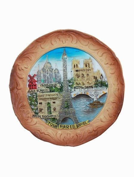 Magnet Assiette terre cuite