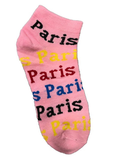Socquettes "Paris Paris"