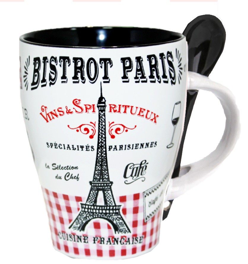 Tasse Tour Eiffel vichy Bistrot Paris