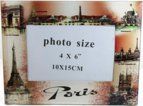 Cadre Photo monuments souvenirs de Paris