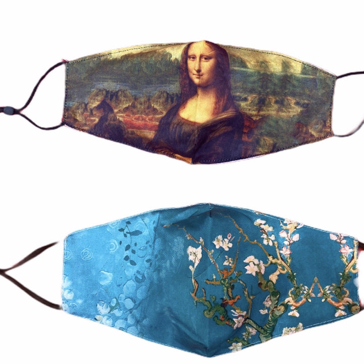 Masques tissus de grand peintre