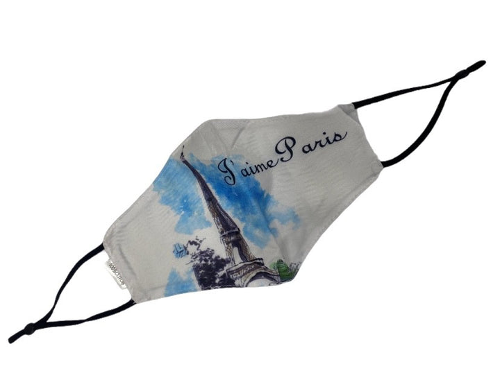 Masque Tour Eiffel Paris réglable unisex