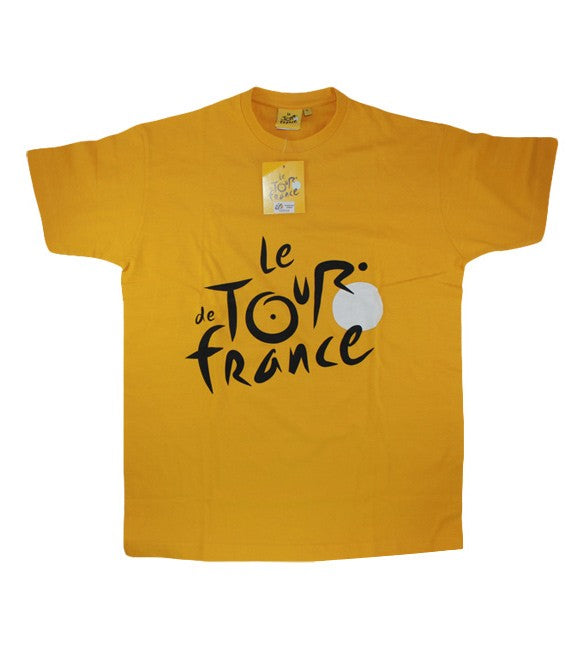 T-shirt avec design inspiré du maillot jaune du Tour de France