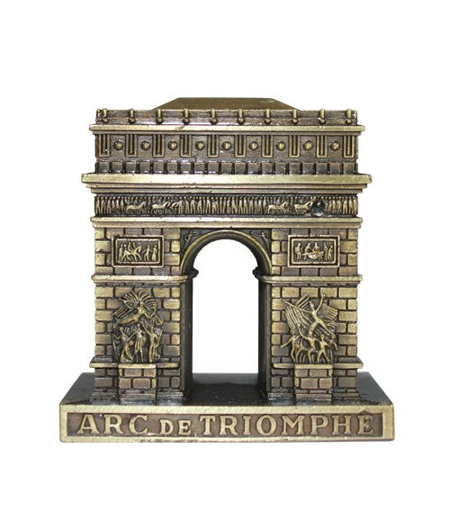 Réplique miniature de l'Arc de Triomphe en bronze