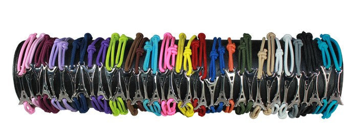 Coloured bracelet with metal Eiffel Tower - PARICI – Souvenir Paris