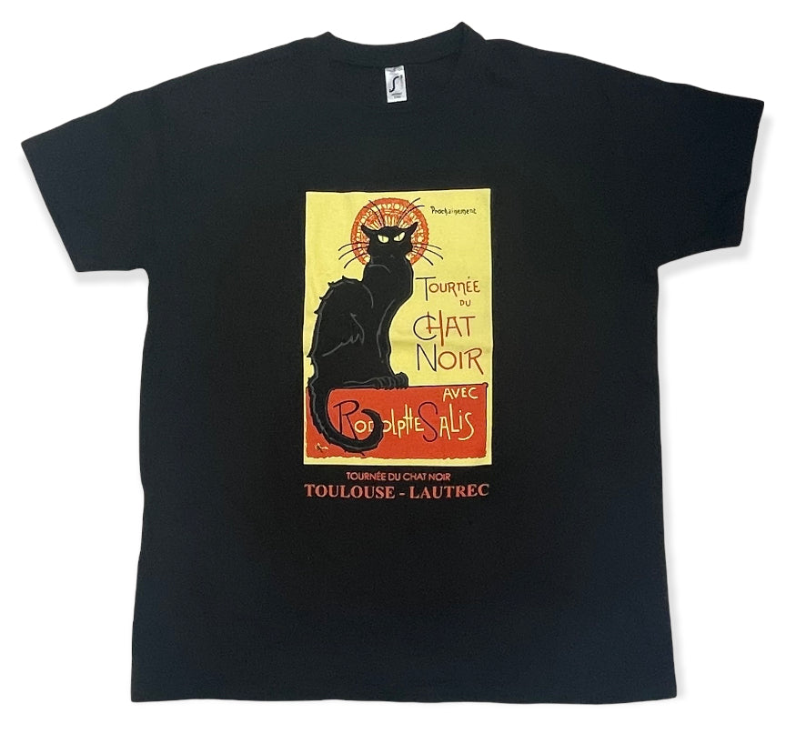 Camiseta da tournée du chat Noir