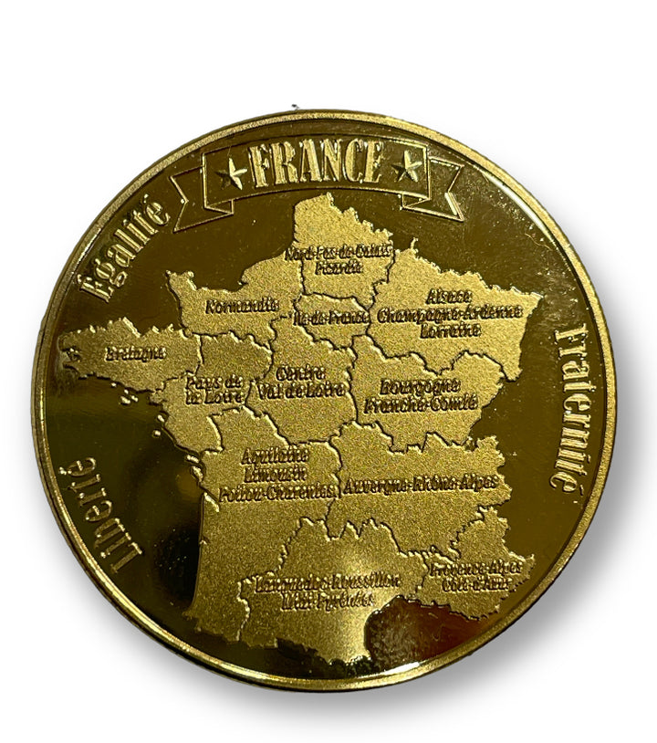 2 medallas de recuerdo de París