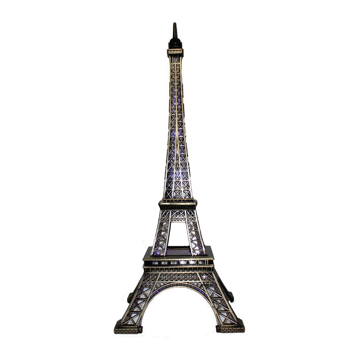 Tour Eiffel lumineuse et scintillante