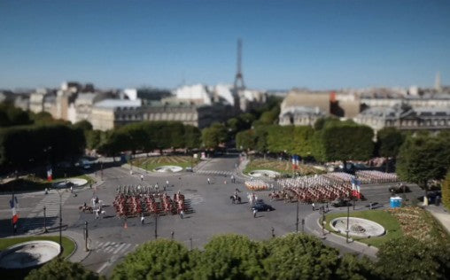 Paris et le défilé du 14 Juillet