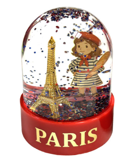 Boule de neige Tour Eiffel Parisienne ou Parisien