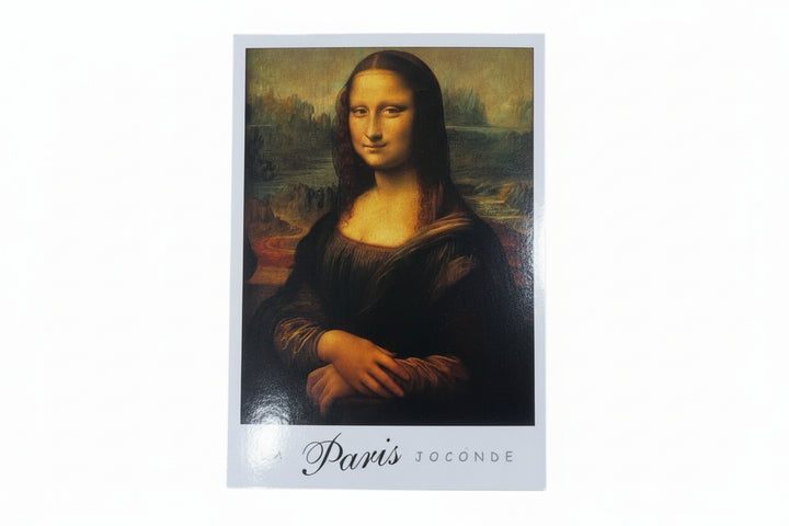 Tarjeta postal la joconde